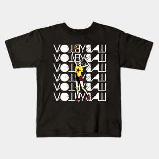 Volleyball Oldschool Game Birthday Gift Shirt T-Shirt Kids T-Shirt